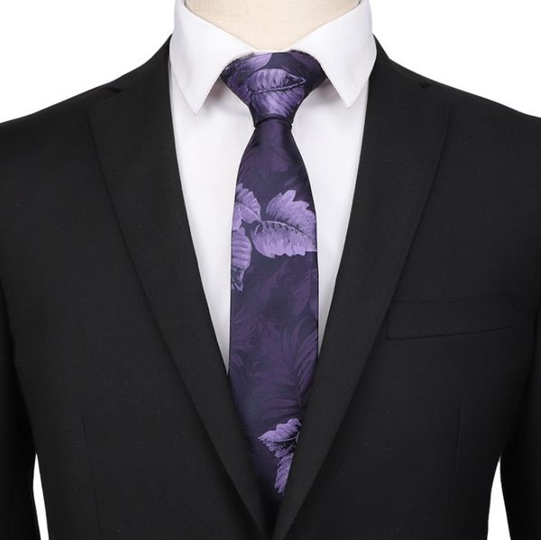 

men's business tie wedding banquet yarn dyed polyester ties, Blue;purple