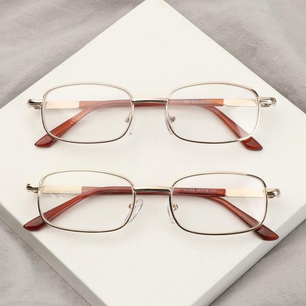 

sunglasses 1pc metal portable reading glasses high definition presbyopia eyewear vision care +0.50~+6.00 presbyopic, White;black