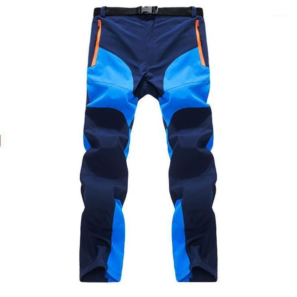 

men's pants shzq mens summer quick dry two colors patchworkk zipper pocket breathable hiking camping climbing trousers cargo men, Black