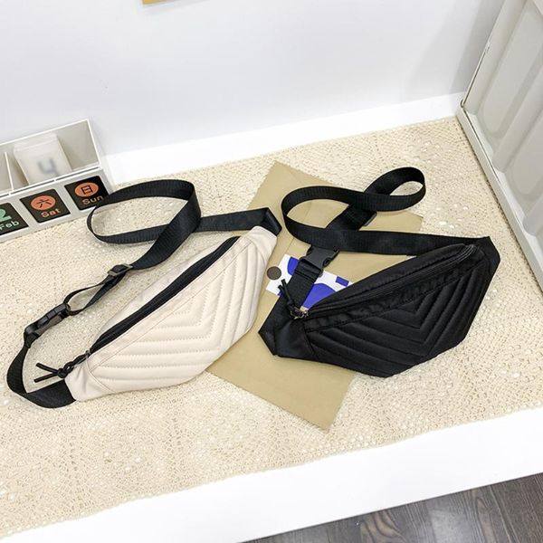 

waist bags bag female belt brand fashion weave pattern waterproof chest handbag fanny pack ladies belly