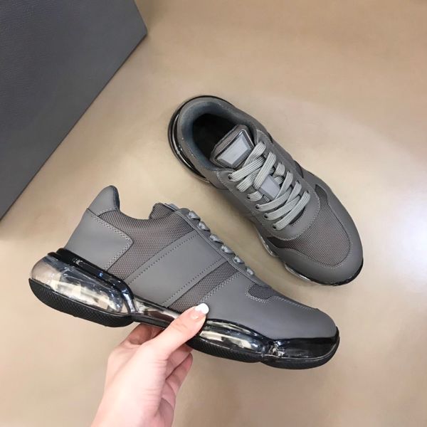 

new style men's shoes designer comfortable flat-bottom lace-up brand classic luxury sneakers size 38-45, Red;white