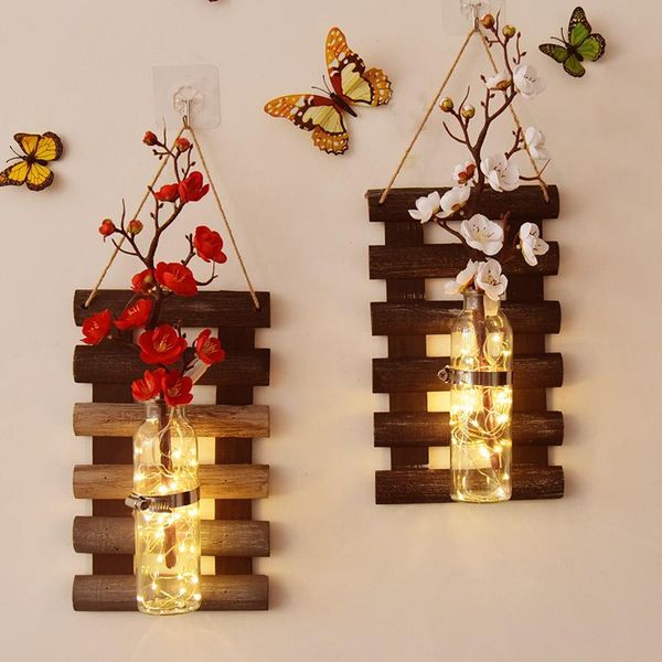 

vases creative wall hanging hydroponic vase ladder shape home el decoration fun gifts drop