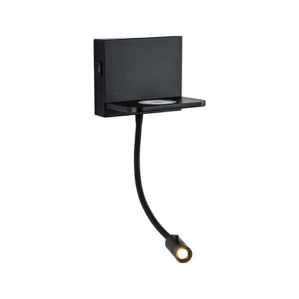 

wireless charging wall light switch with usb lamp rotatable hose spotlight bedside reading