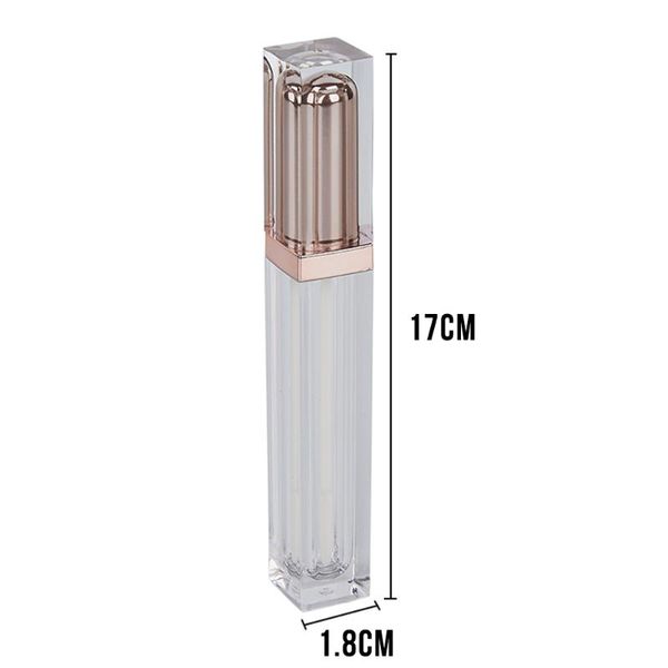 

storage bottles & jars 5 pcs/lot 6ml lip gloss empty tube elegant plastic liquid lipstick diy cosmetic tubes makeup tool