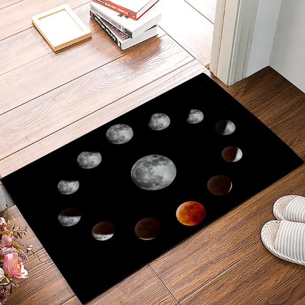 

carpets moon universe night welcome doormat kitchen bathroom non-slip rugs living room bedroom modern home decoration carpet