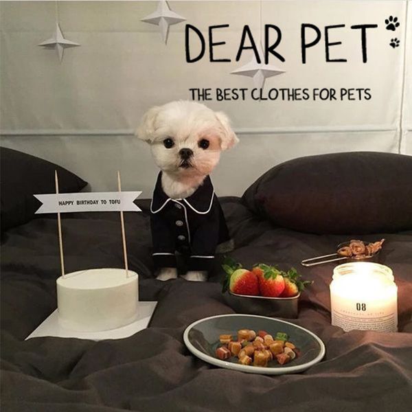 

net red pet dog pajamas summer cat cloth small fadu teddy