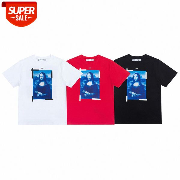

ow white mona lisa oil painting short-sleeved t-shirt #sb1s, White;black