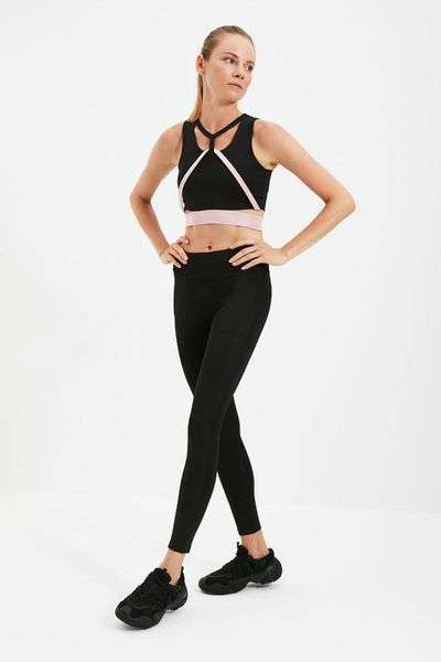 

women's leggings trendyol sports twoaw22ty0049, Black