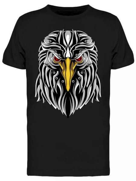 

Eagle Face Tee Men's -Image by Shutterstock, White;black