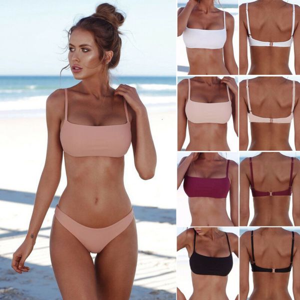 

no women's swimsuit, cushion solid color swimsuit