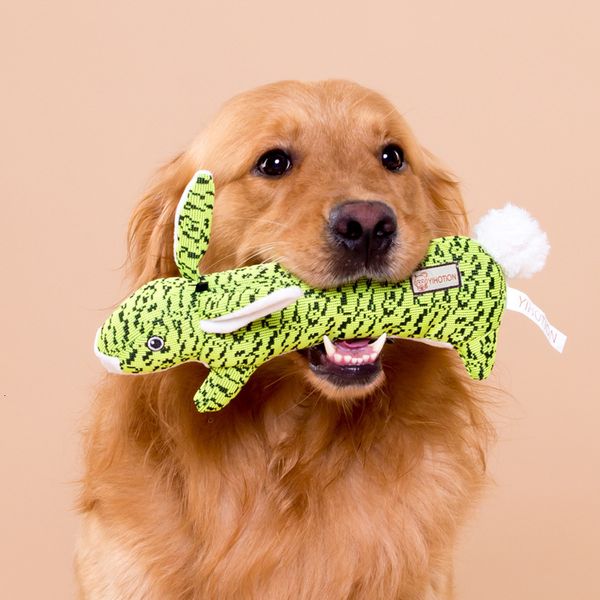

Pet Gnawing Dog Grinding Teeth Sound Producing Toy Flying Weaving Rabbit