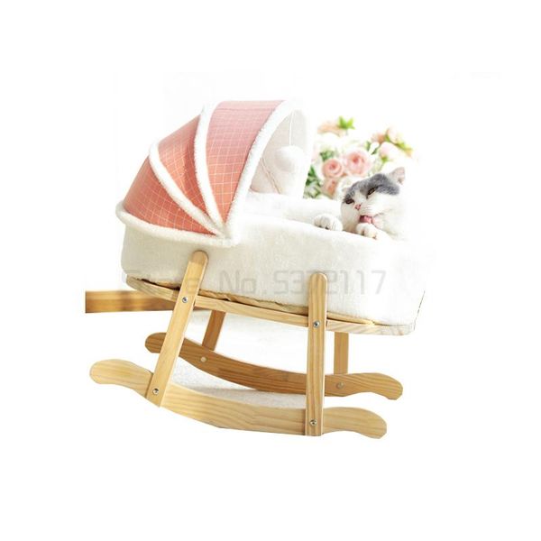 

kennels & pens cat nest winter warm closed house four seasons universal removable washable princess bed cradle chair supplies pets