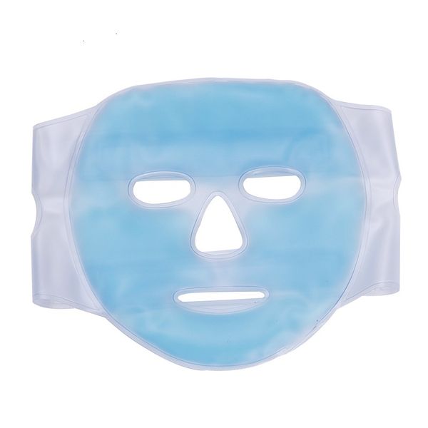 

cold gel face mask ice compress blue full cooling masks fatigue relief relaxation pad with pack faicial care