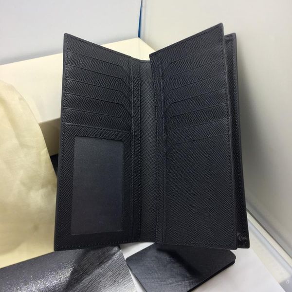 

wallets men's business long wallet leather case designer luxury, Red;black