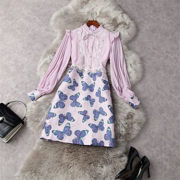 

dress fashion designers spring rents shreds print sleeves woman elegant clothes party sweet robe dresses, Black;gray