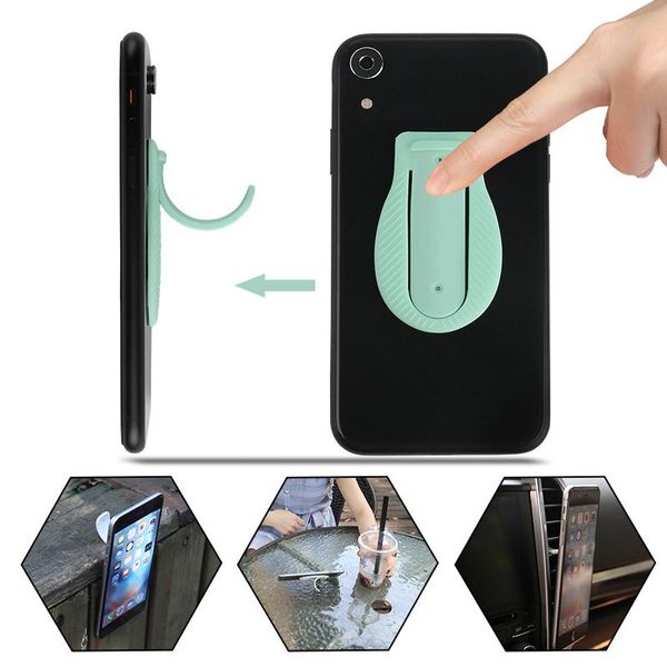 

cell phone mounts & holders novelty holder universal handheld braceket for car silicone multifunction auto air vent clip mobile holde