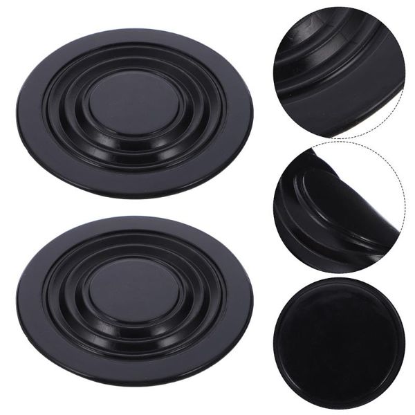 

mats & pads 4pcs silicone drink coasters heat resistant cup practical