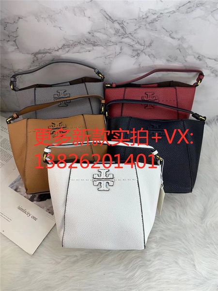 

designer new tb litchi pattern portable bucket bag for women in 2021