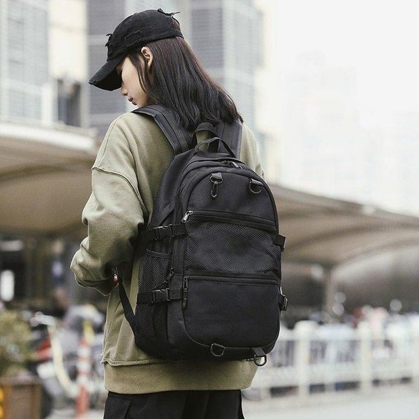 

travel large capacity backpack tooling black men's computer