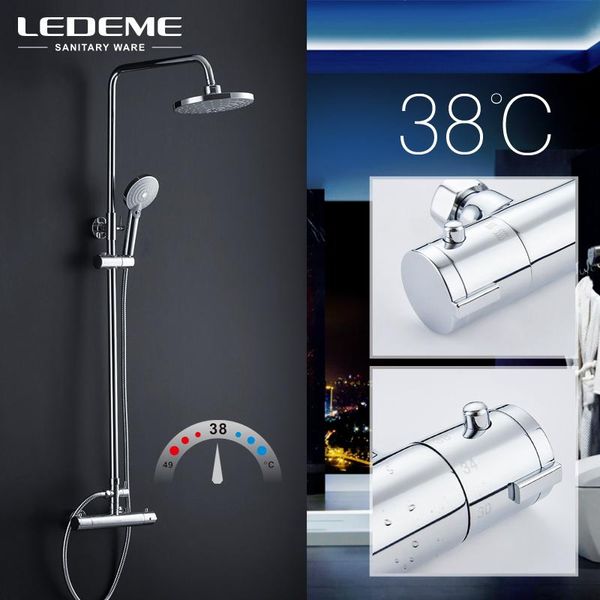 

modern style bathroom shower faucet set rainfall head mixer taps hand waterfall rain faucets tap l2410 sets