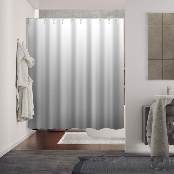 

shower curtain polyester waterproof bathroom eco-friendly curtains for bath 2021