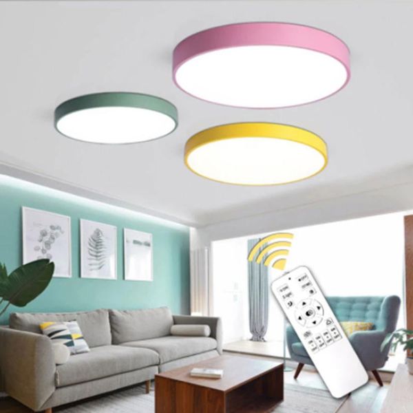 

ceiling lights modern led light indoor round fixture for living room dining corridor bedroom aisle balcony lamps