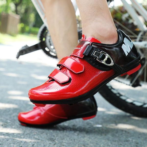 

cycling footwear 2021 professional shoes road bike cleat self-locking mtb sneakers outdoor athletic spd, Black