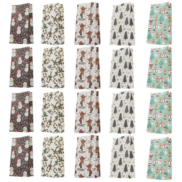 

gift wrap 25pcs adorable bags paper square bottom colorful printing boxes