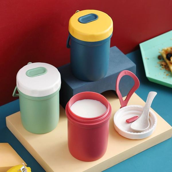 

300ml soup box ins style cup with handle sealed leakproof lunchbox breakfast container meal prep microwavable lunch boxes dinnerware sets
