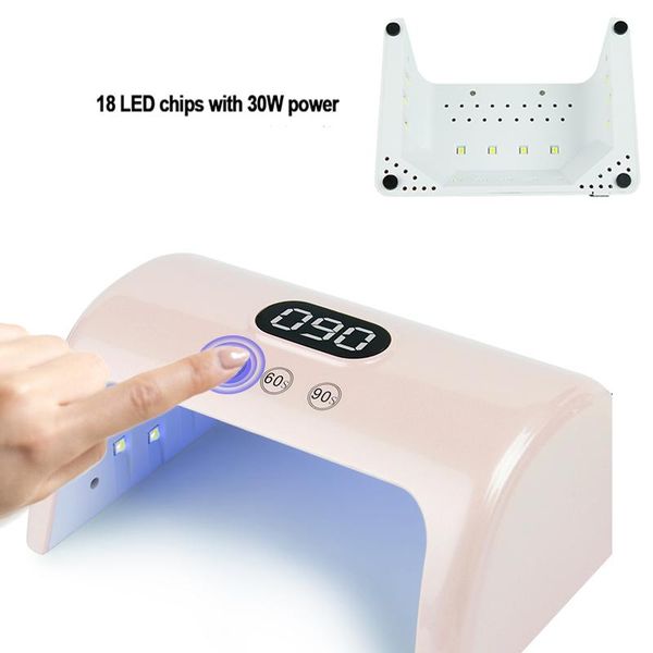 

nail dryers uv led lamp 30w professional dryer gel polish light curing art tools