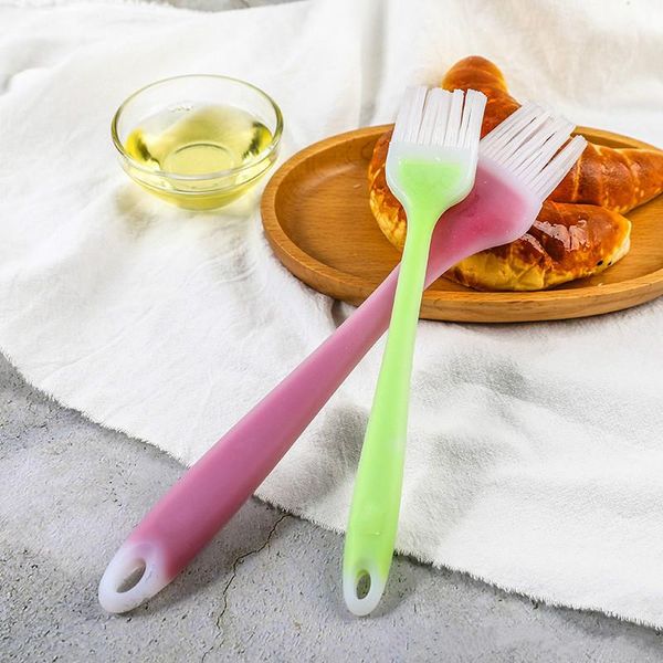 

baking & pastry tools kitchen brush cake bread butter silicone grill safety bbq