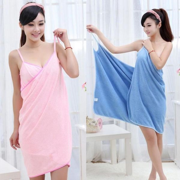 

towel 2021 bath towels fashion lady wearable fast drying magic beach spa bathrobe skirt toalhas de banho
