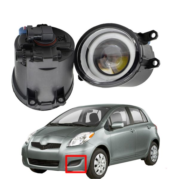 Para Toyota Yaris Hatchback 2006-2014 FOG Light Car Acessórios de Alta Qualidade Faróis Lâmpada LED DRL