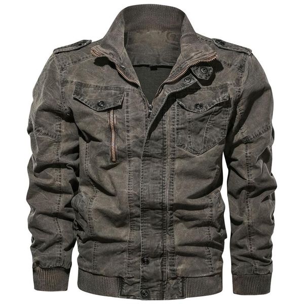 

men's jackets brand winter jacket men coat windbreaker pure cotton military big size 5xl 6xl chaqueta hombre outerwear & coats, Black;brown