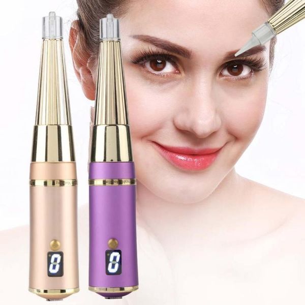 

semi-permanent tatttoo gun makeup machine eyebrow eye liner lip tattoo pen us plug 110-240v permanent make up 1