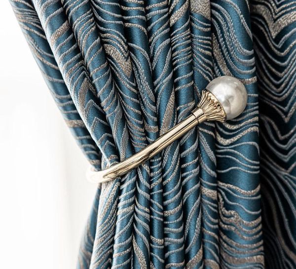 

curtain & drapes 2021 for living room luxury high-precision jacquard curtains modern nordic simulation silk bedroom window