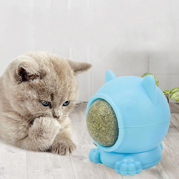 

cat toys smart interactive ball catnip training toy pet playing kitten dental treats care supplies for cats