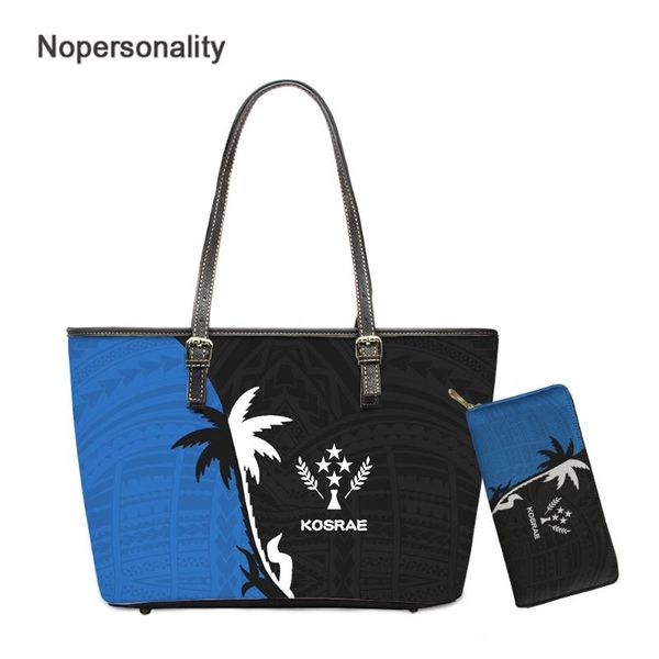 

evening bags nopersonality handbag and purse for women polynesian kosrae printing handle shoulder bag fashion ladies messenger blosas