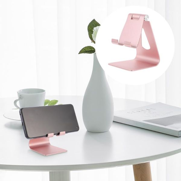 

cell phone mounts & holders 1pc aluminium alloy stand portable mobile holder tablet bracket