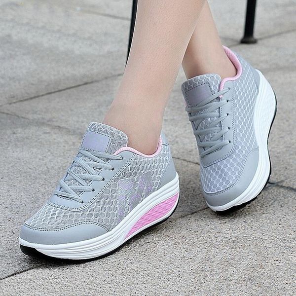 

dress shoes women's platform shoes sneakers hidden casual vulcanized slide in high breathable leather toe spring tennis ax8v, Black