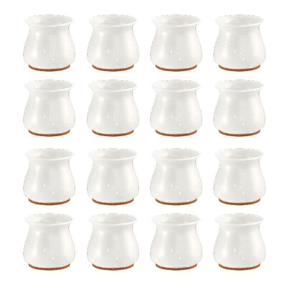 

16pcs chair leg protectors,silicone caps protection cover pad for protecting wood floors from scratches and noise storage bags