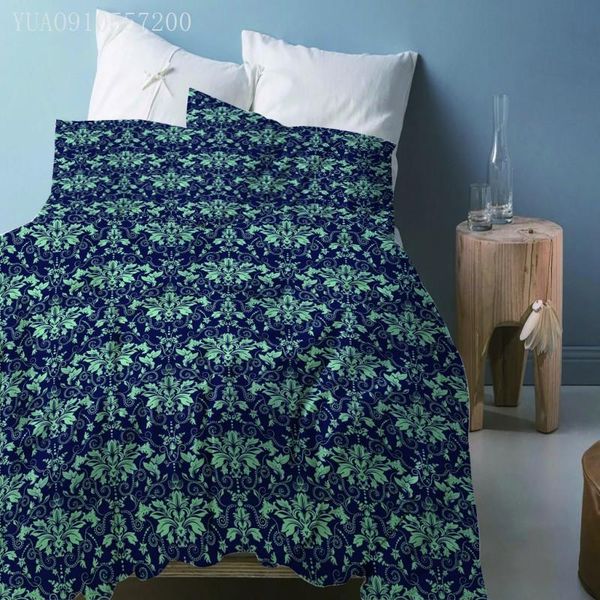 

bedding sets flower pattern printed set twin full  king size luxury duvet cover with pillowcases for children bedclothes