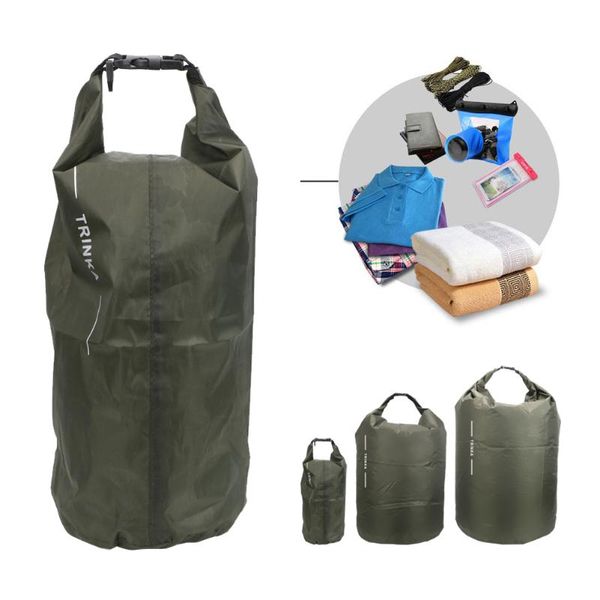 

storage bags portable dry sack pouch outdoor traveling carrying waterproof bag for boating kayaking canoeing floating 8l 40l 70l