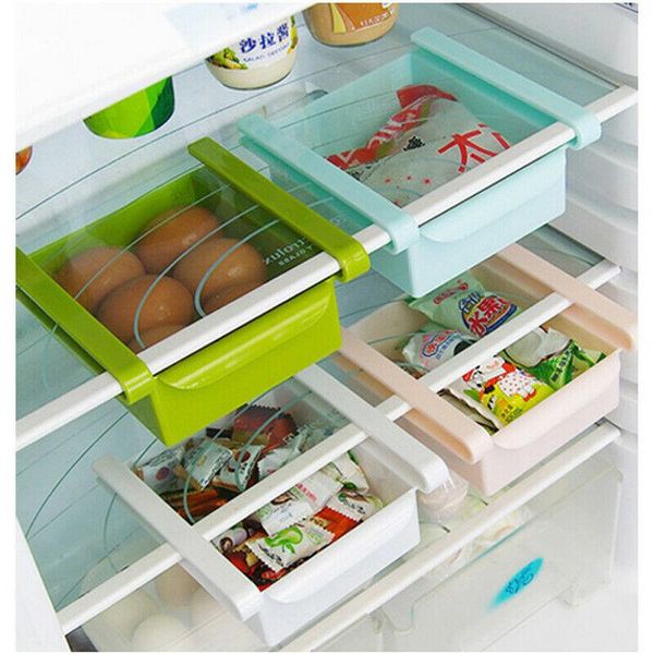 

storage bottles & jars fridge drawer organizer unique design pull out bins shelf holder box fit for under