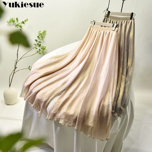 

streetwear summer women's pants female high waist wide leg pleated skirt pants capris for women trousers woman plus size 210519, Black;white