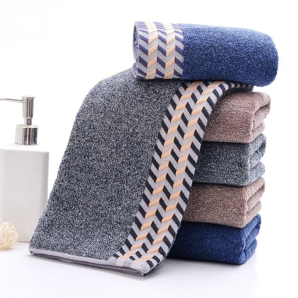 

towel 20 pieces wholesale cotton men face hand thickened soft absorbent for