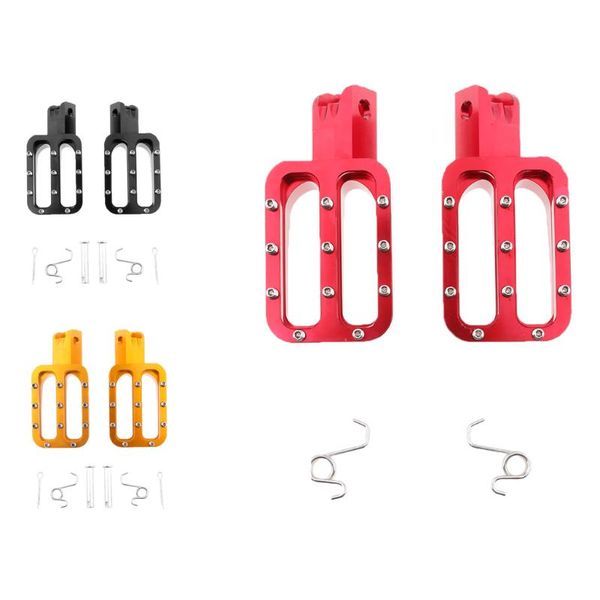 

pedals 1 pair cnc aluminium foot pegs footrest for motorcycle motorbike dirt bike