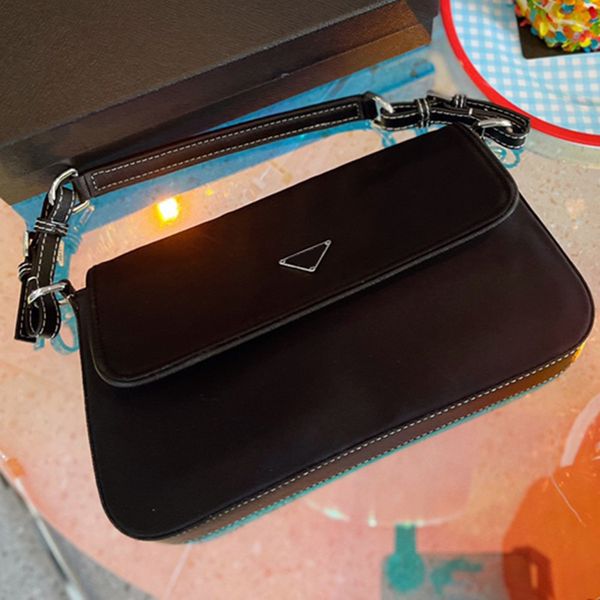 

high-quality luxury purse cross body handbags shoulder bag designer bags fashion nylon genuine leather the armpit black wallet size 24 16 cm