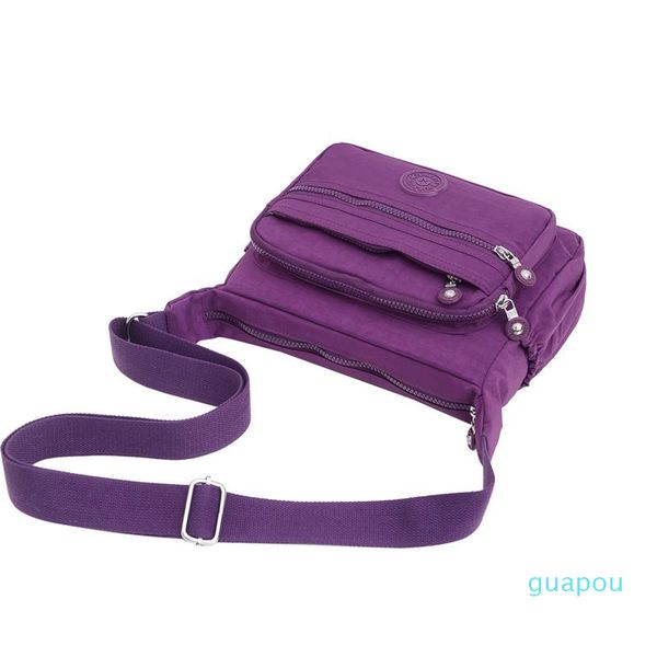 

evening bags fashion multi-pocket women shoulder bag durable waterproof nylon messenger casual female shopping handbag