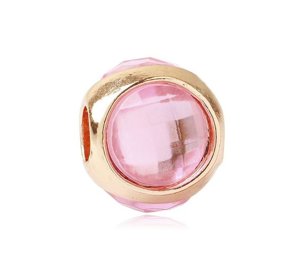 

fits pandora bracelets 20pcs rose gold pink cat's eye stone charms beads silver charms bead for wholesale diy european necklace jewelry, Black